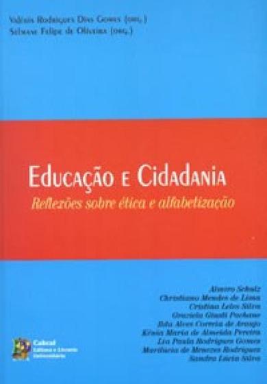 Imagem de Educacao e cidadania: reflexoes sobre etica e alfabetizacao - ZAGODONI