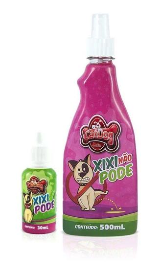Educador Sanitário Xixi não 500 ml + Xixi sim 30ml - CatDog Menor preço em Educador Sanitário Xixi não 500 ml + Xixi sim 30ml - CatDog