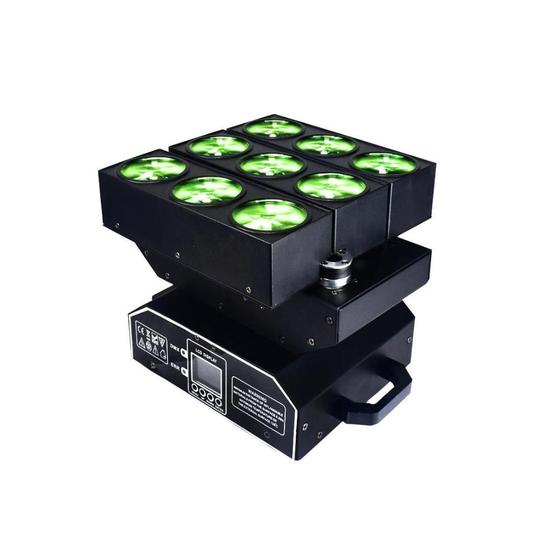 Imagem de Efeito LED Transformers 9x10W RGBW Kohbak KBFX0055