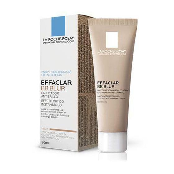 Imagem de Effaclar BB Blur Uniformizador Antioleosidade La Roche-Posay - Média, 20mL - Loreal - dca - dermo