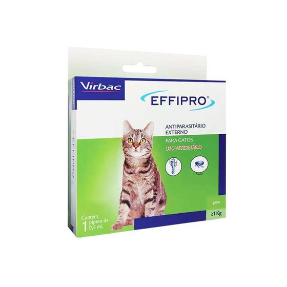 Imagem de Effipro Antipulgas Gatos (0,5ml) - Virbac