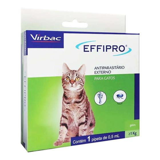 Imagem de Effipro para Gatos Acima de 1kg com 1 Pipeta de 0,5ml