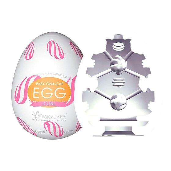 Imagem de EGG Ona Cap Masturbador Masculino em Silicone Magical Kiss - Sexy Import