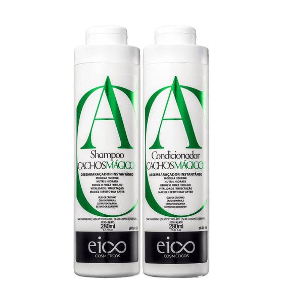 Eico Cosméticos Cachos Mágicos Kit Duo Menor preço em Eico Cosméticos Cachos Mágicos Kit Duo