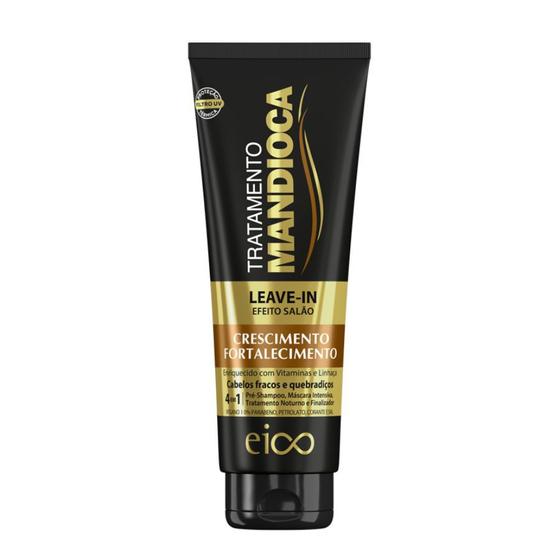 Imagem de Eico Leave-In Mandioca Creme Proteção Térmica 200ml