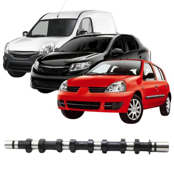 Imagem de Eixo comando admissao logan 2007 a 2014 sandero 2007 a 2014 clio 1999 a 2014 scenic 1999 a 2011 megane 1998 a 2013 kangoo 2000 a 2014 (1.6 16v k4m)