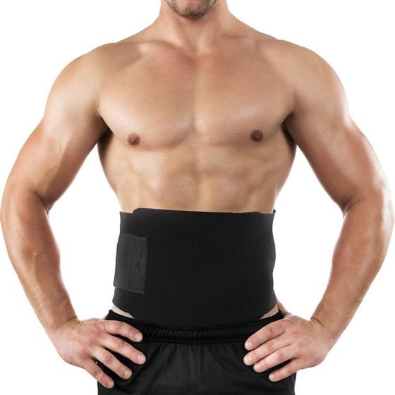 Imagem de  Elastic Cintura Strap Shaper Aparador Abdominal Preto