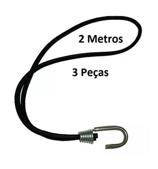 Imagem de Elastico Corda Aranha Extensor Ponta Gancho Dvsc