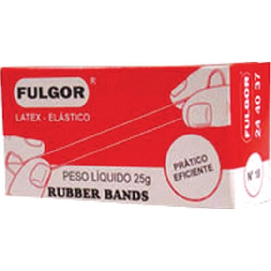 Imagem de Elástico Látex Fino Chinês N18 Caixa com 25G