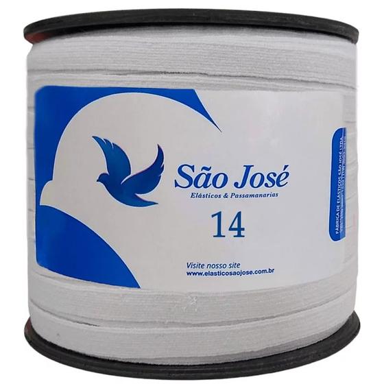 Imagem de Elastico Sao Jose Pigeon 14-09mm Rl.C/100m.Cor.Br