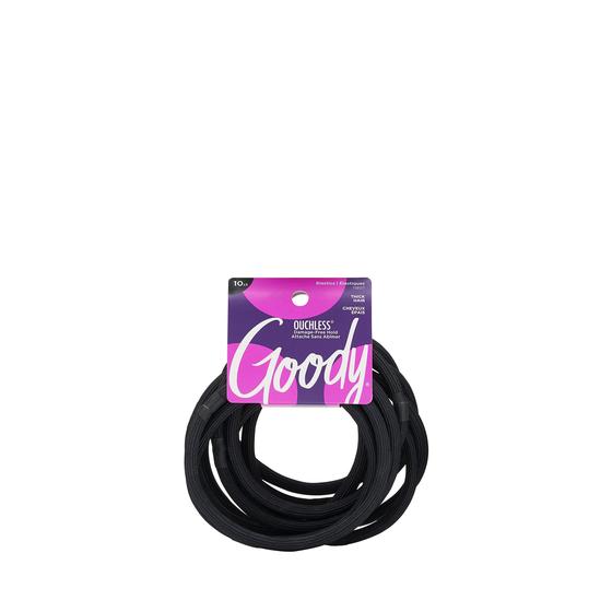 Imagem de Elásticos de Cabelo GOODY Ouchless XL e Extra Grossos - Pacote com 10 Unidades