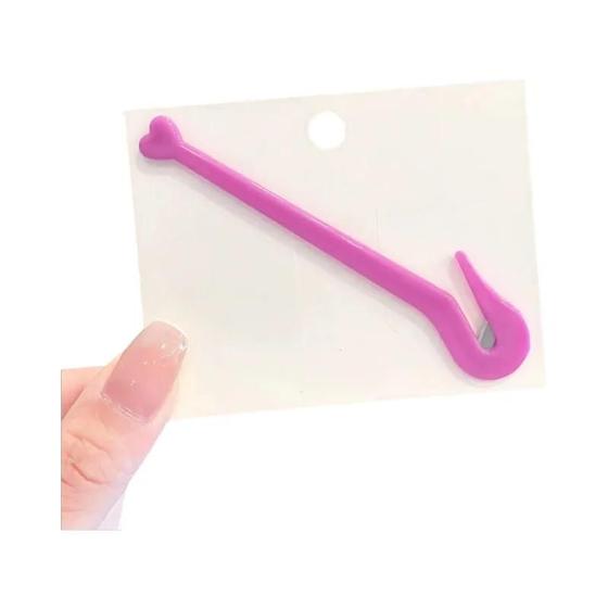Imagem de Elásticos de Cabelo para Meninas - Kit Descartável com Porta-Rabos de Cavalo