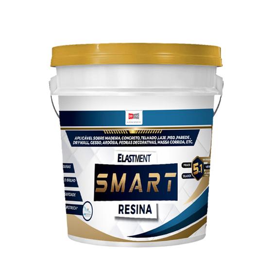 Imagem de Elastment Membrana de Cura Impermeabilizante à Base D'água Smart Resina Elastment 3,6Lt