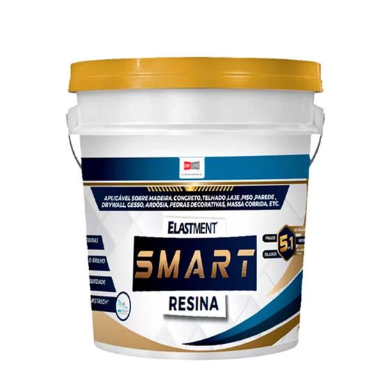 Imagem de Elastment Smart Resina Base D'água Incolor 5 Em 1 - 3,6 L