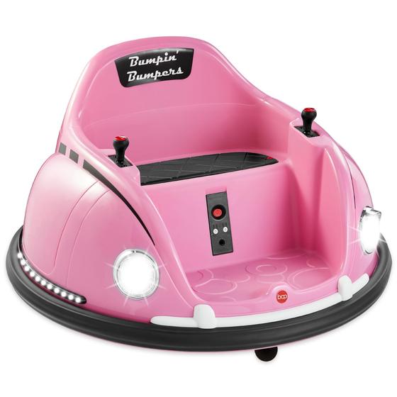 Imagem de Electric Kids Ride On Bumpin Bumper Car Best Choice 6V Pink