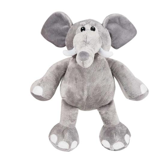 Elefante de Pelúcia Elefante Safari Cinza - Bicho Pelúcia - Pelúcia ...