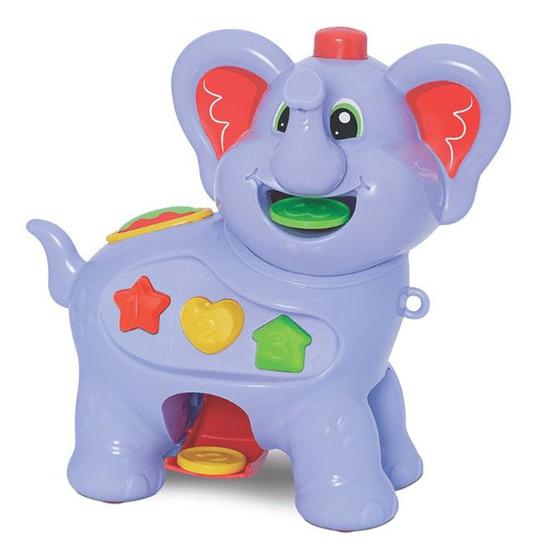 Imagem de Elefante Didático Amiguinho Comilão - Mercotoys 