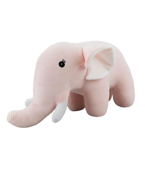 Imagem de Elefante Rosa ou Cinza 40cm - Pelúcia