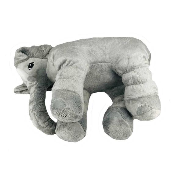 Imagem de Elefante Travesseiro Pelúcia Plush Bebê Dormir 55 cm Almofada