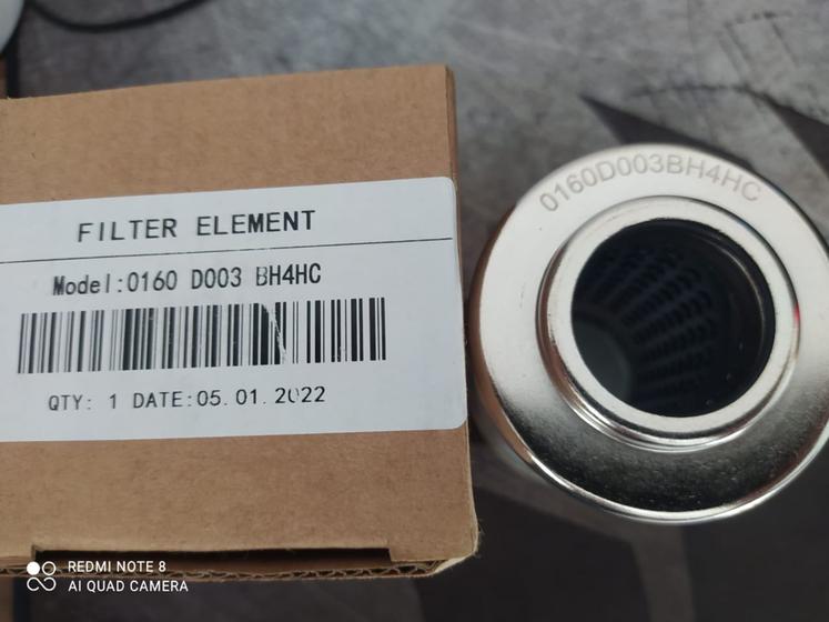 Imagem de Elemento filtrante modelo. 0160 d003 bh4hc replace hydac - importado