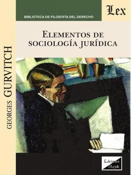 Imagem de Elementos de sociología jurídica
