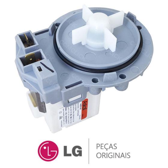 Imagem de Eletrobomba / Bomba de Drenagem 220V EAU61383505 Lavadora LG F12U1TCN4, F14U1FCN8, F14U1JBS2