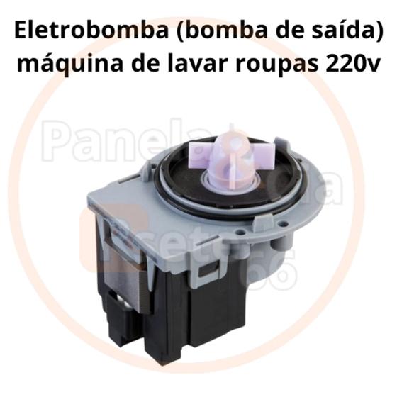 Imagem de Eletrobomba (bomba de saída) de máquina de lavar 220v