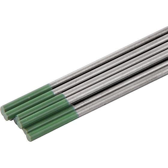 Eletrodo tungstênio 2,4mm verde puro ewp com 10 peças - Vonder Menor preço em Eletrodo tungstênio 2,4mm verde puro ewp com 10 peças - Vonder