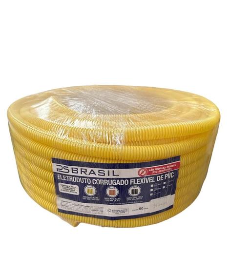 Imagem de Eletroduto Conduite Corrugado PSBrasil 32mm RL C/ 25m 