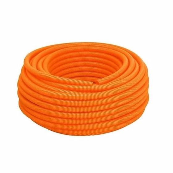 Imagem de Eletroduto Corrugado Flexível 20mm x Laranja Tigre