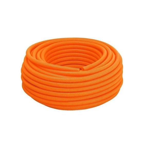 Imagem de Eletroduto Corrugado Tigreflex 32mm 1" Laranja 25m Tigre