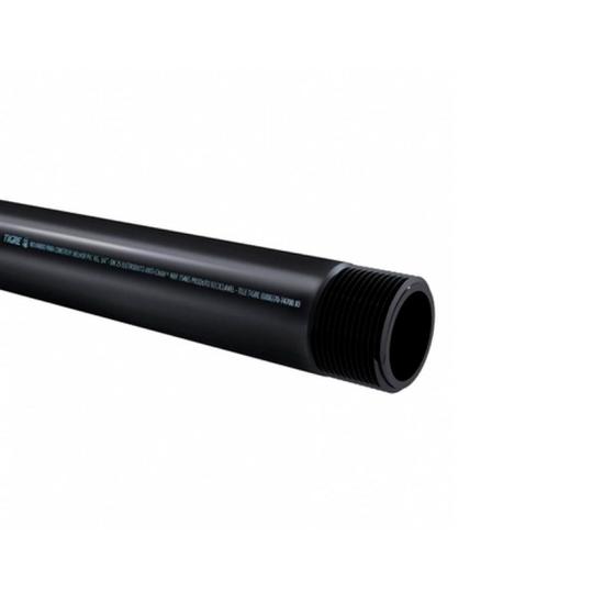 Imagem de Eletroduto Em Pvc Roscavel 3/4 Com 3 Metros Preto Ultra