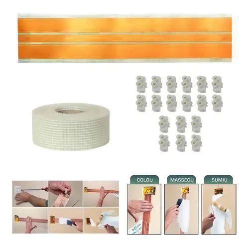 Eletrofita Fita Elétrica 3 Pistas 15 Metros 750v/15amp Menor preço em Eletrofita Fita Elétrica 3 Pistas 15 Metros 750v/15amp