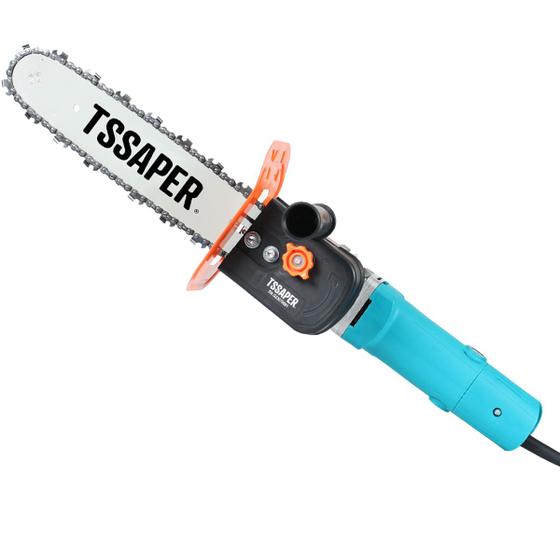 Eletrosserra Kit Completo Motosserra Adaptador TSKSE-01 + Esmerilhadeira Lixadeira Tssaper é boa?