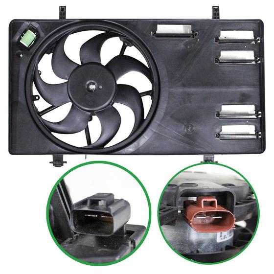 Imagem de Eletroventilador Ford Ecosport 1.5 com Defletor Completo