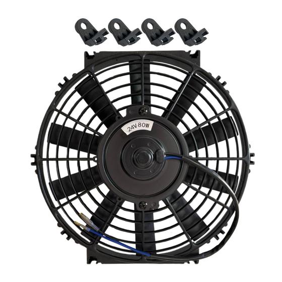 Imagem de Eletroventilador Universal 10 Polegadas 24v 80w Soprante