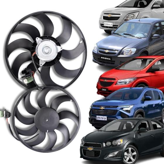 Imagem de Eletroventilador ventoinha cobalt onix prisma spin - com ar
