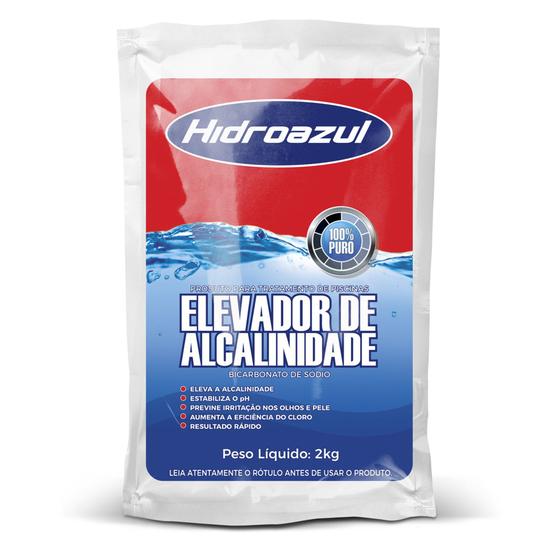 Imagem de Elevador de Alcalinidade e PH Estável Hidroazul - 2kg