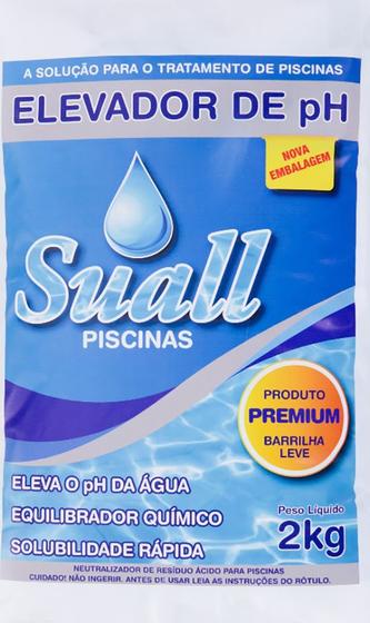 Imagem de Elevador de Ph Premium 2 Kg Barrilha Leve Suall