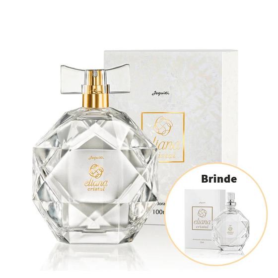 Imagem de Eliana Cristal Desodorante Colônia Feminina 100 ml + Minissérie Perfume Jequiti, 25 ml