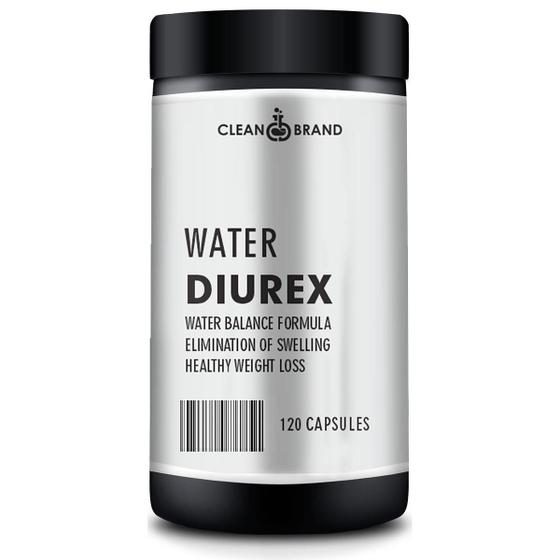 Imagem de Eliminador de líquidos water diurex - 120 cápsulas - 60 doses - clean brand