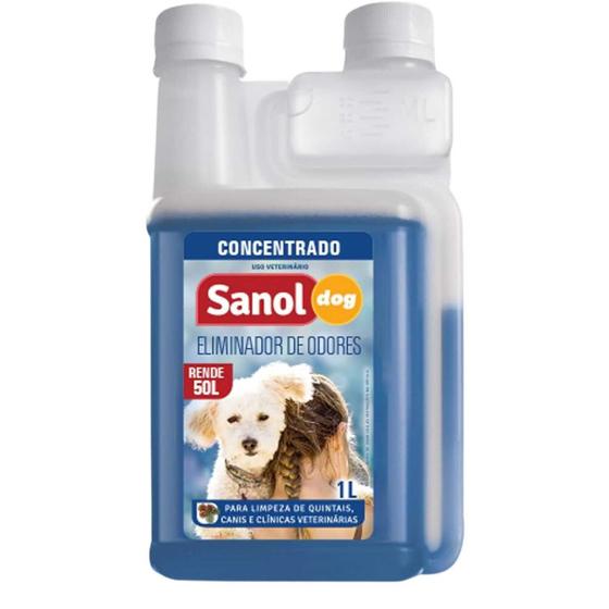 Imagem de Eliminador de Odores Concentrado Sanol Dog 1 Litro