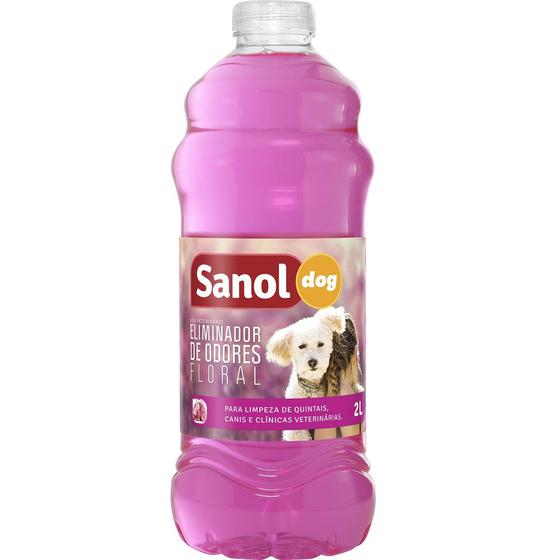 Imagem de Eliminador de Odores Floral Sanol Dog 2L