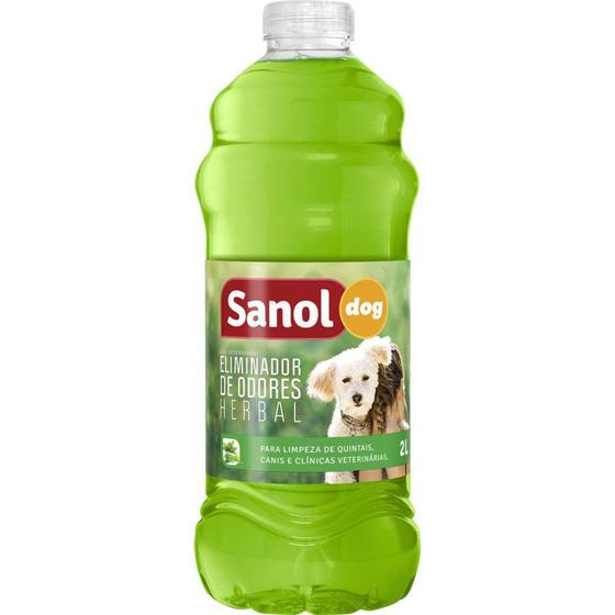 Imagem de Eliminador de Odores Herbal Sanol - 2 litros - Sanol Dog