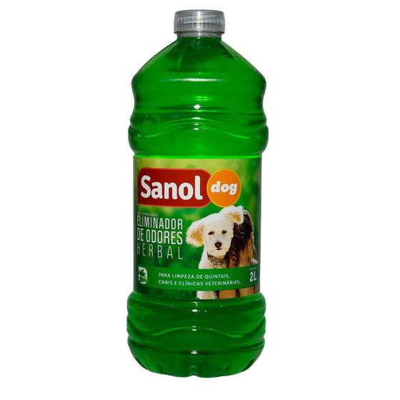 Imagem de Eliminador De Odores Sanol Dog 2 Litros Herbal