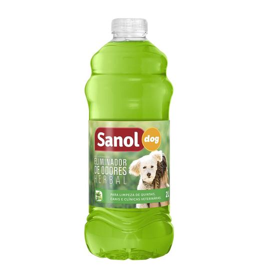 Imagem de Eliminador De Odores Sanol Dog Herbal - 2 Litros 