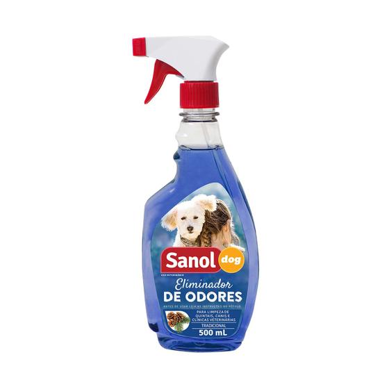 Imagem de Eliminador de Odores Sanol Dog Tradicional de Gatilho 500ml