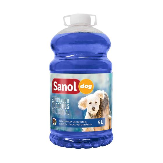 Imagem de Eliminador de odores tradicional 5l - sanol dog