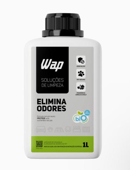 Imagem de Eliminador e Neutralizador de Odores PET 1L WAP ELIMINA ODORES, Branco e Verde