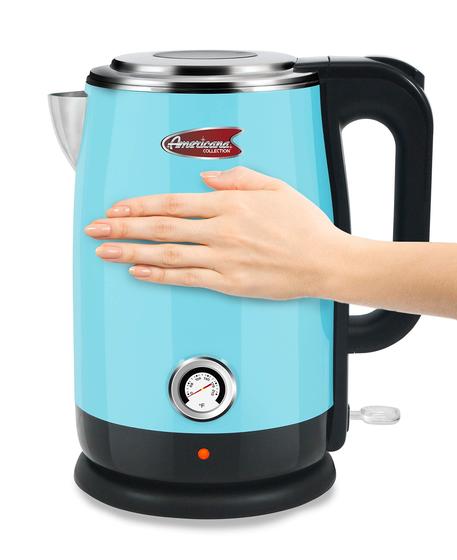 Imagem de Elite Gourmet Americana EKT-1780BL Chaleira Elétrica Retro 1,7L Azul